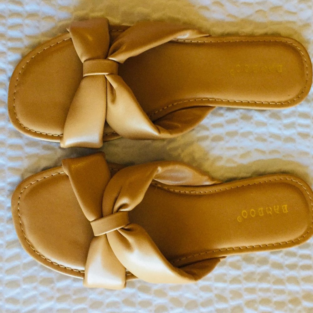 Bamboo Women's Slide Sandals - Picture 7 of 15